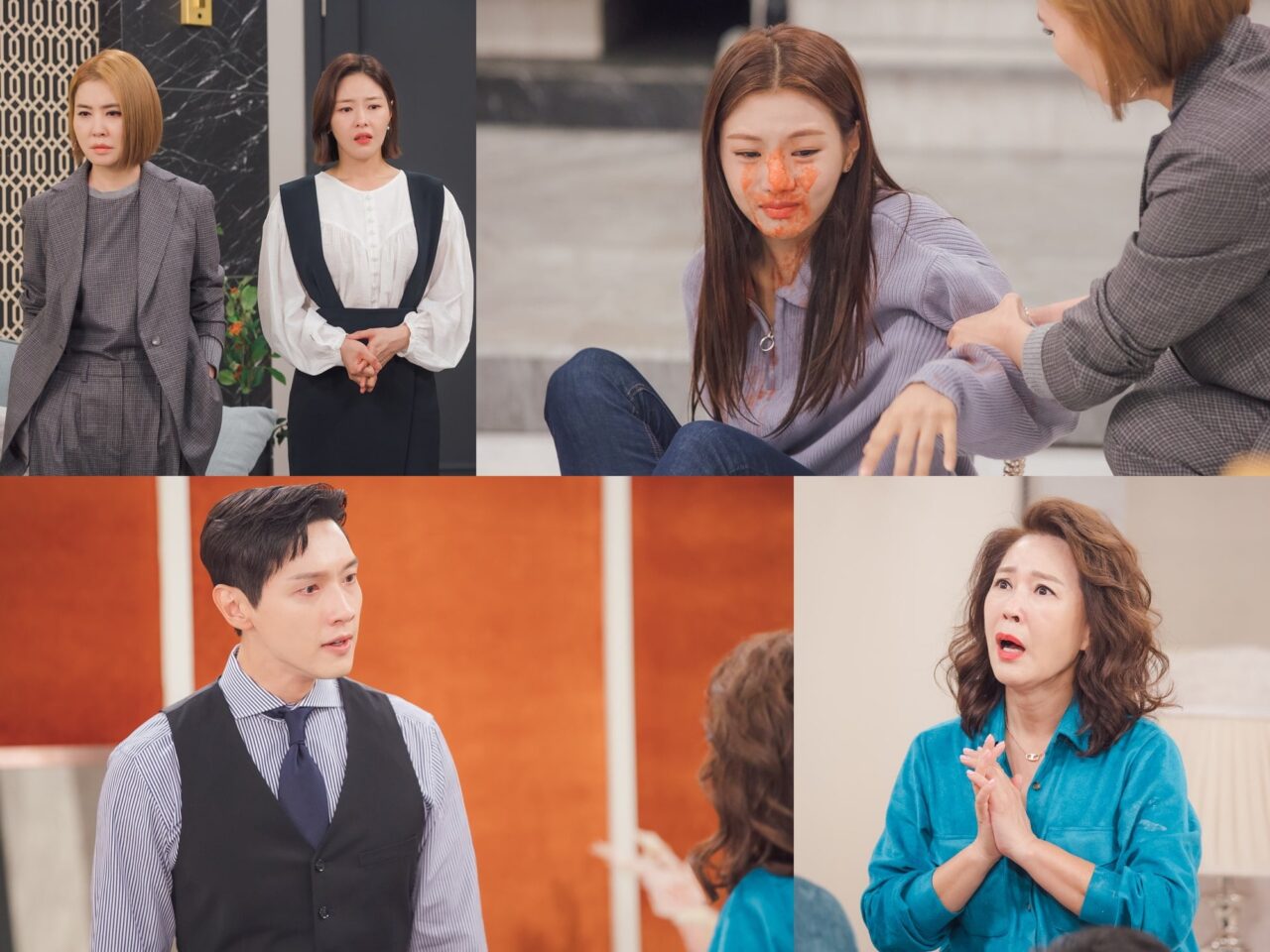 Ji Hyun Woo está indignado por el terrible comportamiento de su madrastra Cha Hwa Yeon en