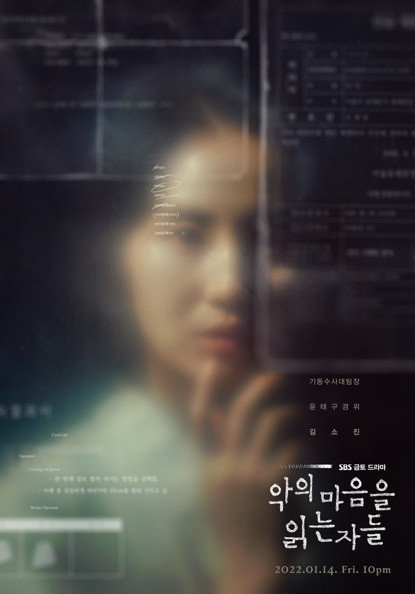 Kim Nam Gil, Jin Sun Kyu y Kim So Jin están envueltos en misterio en carteles de personajes para nuevo drama criminal