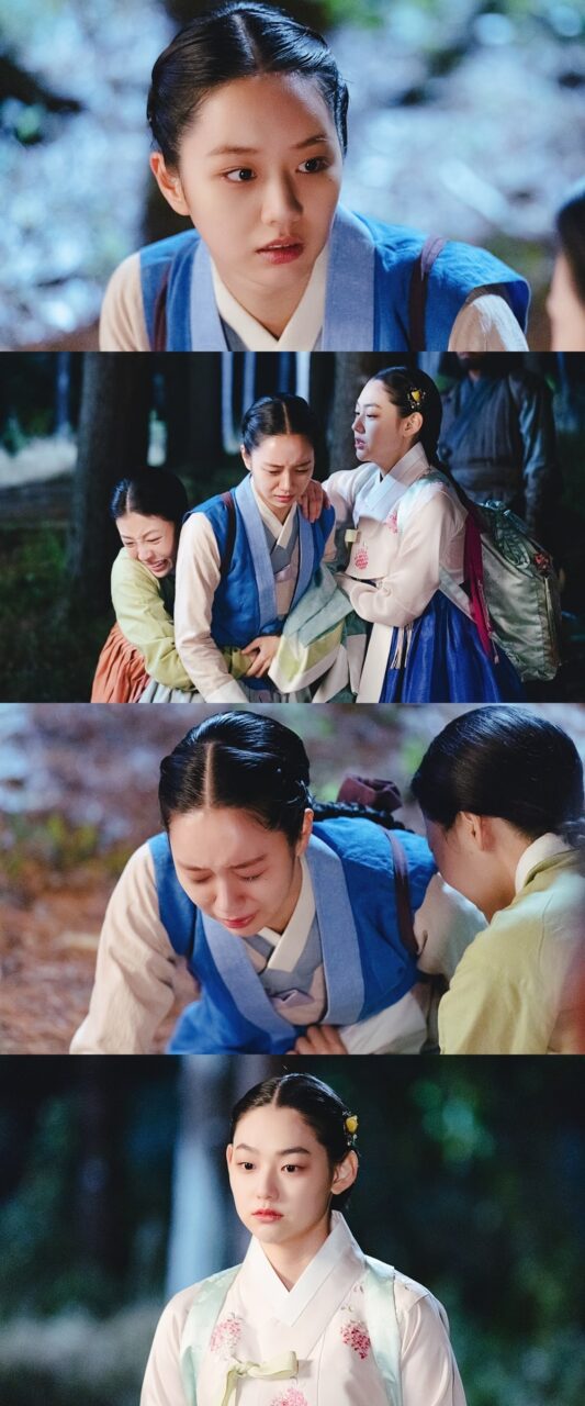 Hyeri llora por las noticias sobre Yoo Seung Ho en “Moonshine”