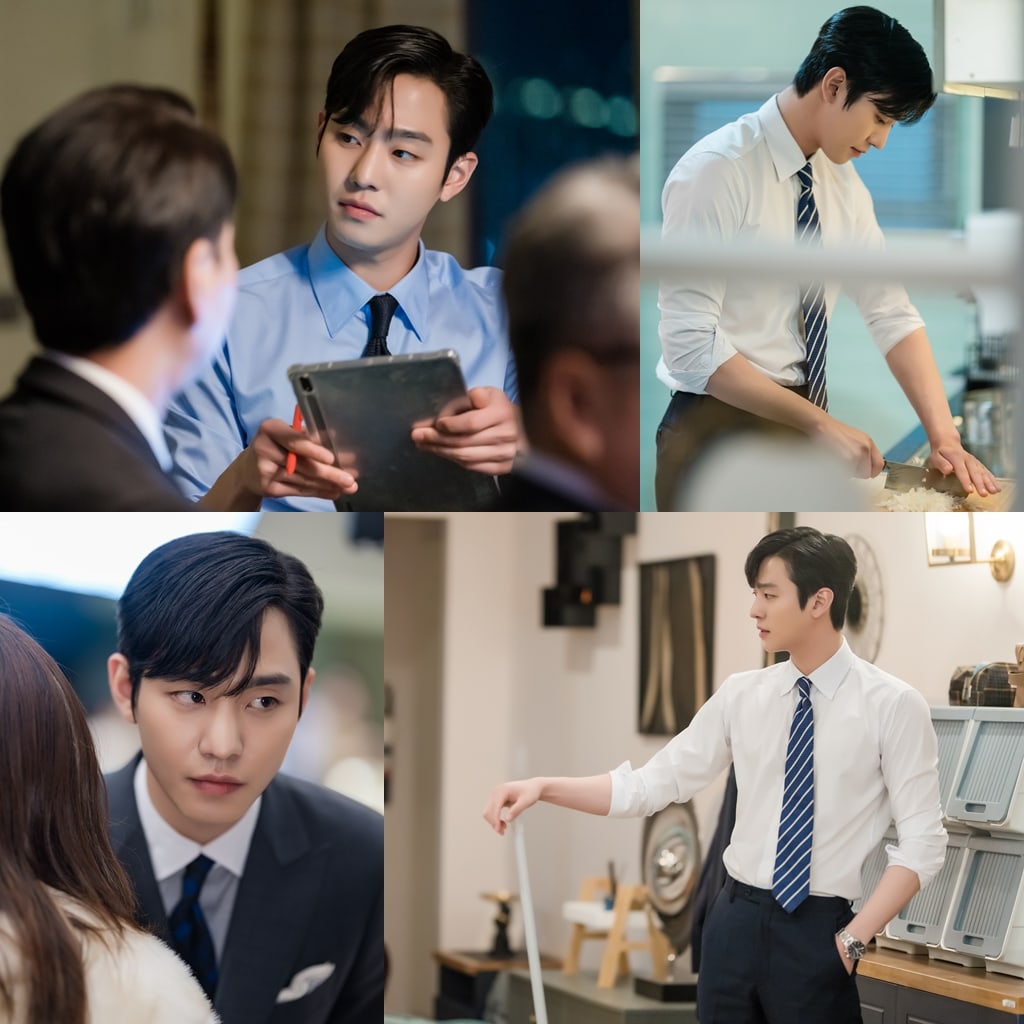 Ahn Hyo Seop roba corazones como un sucesor de Chaebol que tiene talento en todo en “A Business Proposal”