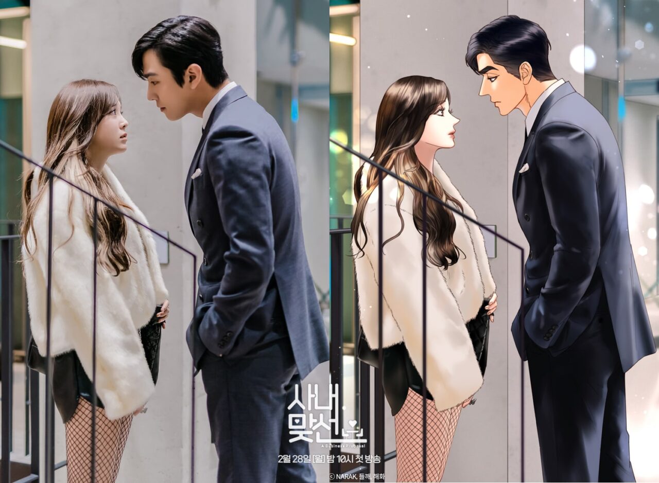 Kim Sejeong contiene la respiración cuando Ahn Hyo Seop la confronta en “A Business Proposal”