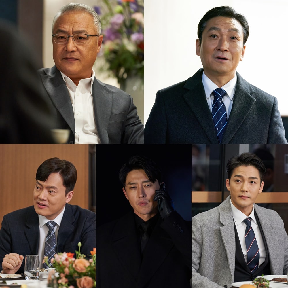 El próximo drama de Lee Joon Gi, “Again My Life”, muestra una escalofriante alineación de villanos